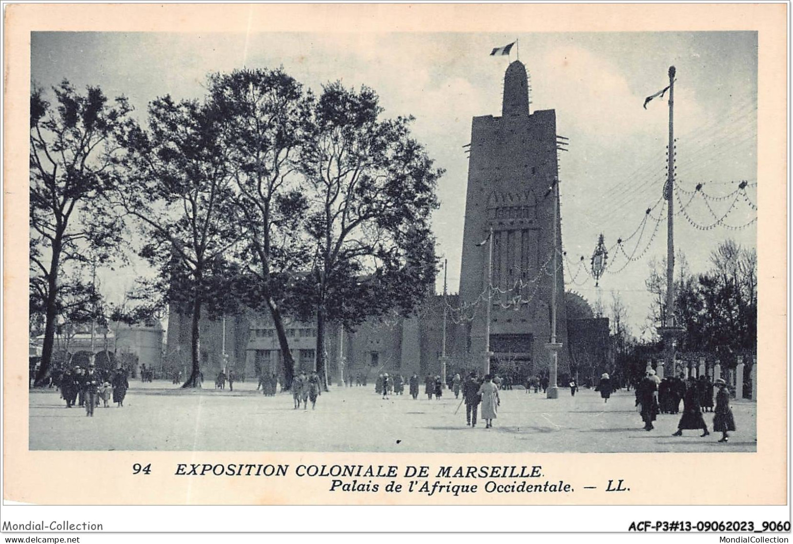 ACFP3-13-0247 - MARSEILLE - Palais De L'afrique Occidentale  - Kolonialausstellungen 1906 - 1922