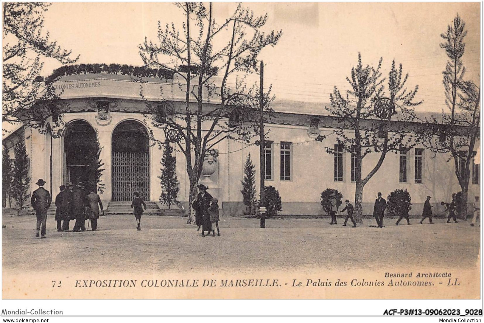 ACFP3-13-0231 - MARSEILLE - Le Palais Des Colonies Autonomes - Colonial Exhibitions 1906 - 1922