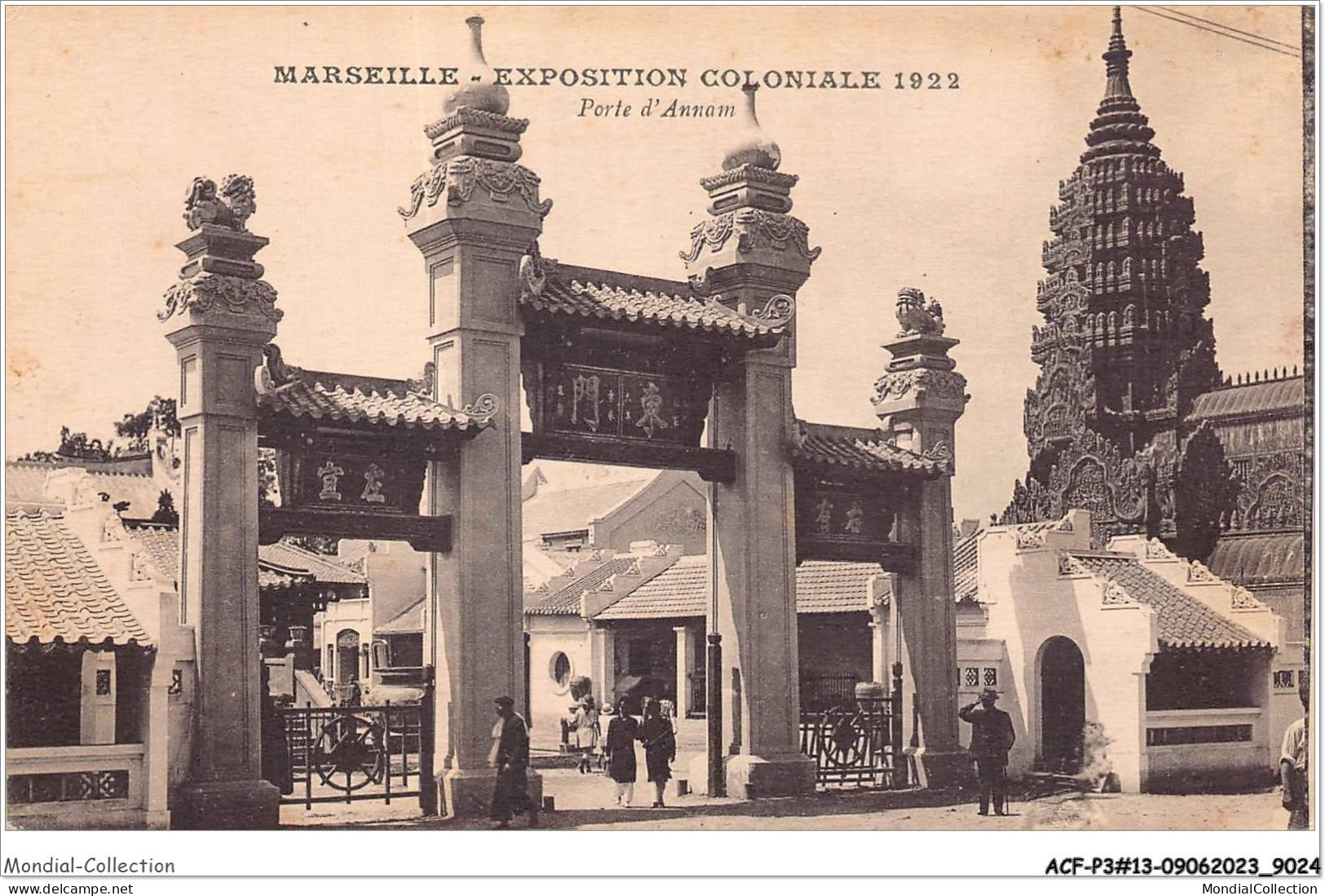 ACFP3-13-0229 - MARSEILLE - Porte D'Annam - Kolonialausstellungen 1906 - 1922