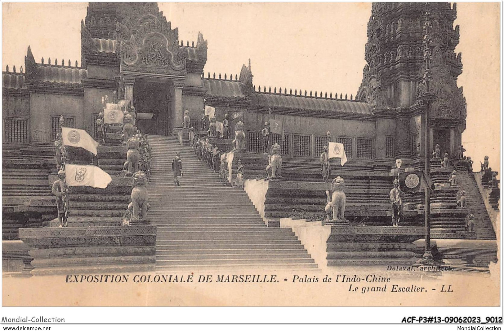 ACFP3-13-0223 - MARSEILLE - Palais De L'indo Chine  - Mostre Coloniali 1906 – 1922