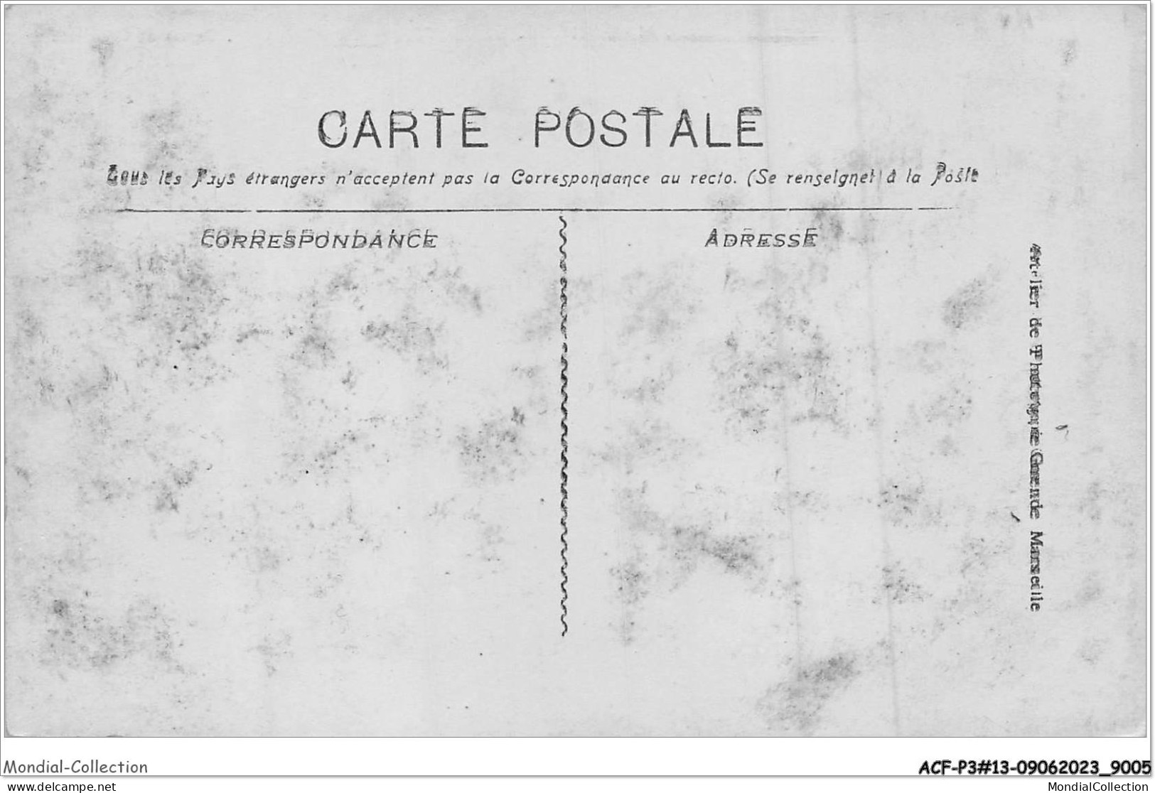 ACFP3-13-0219 - MARSEILLE - Palais De L'algerie  - Colonial Exhibitions 1906 - 1922