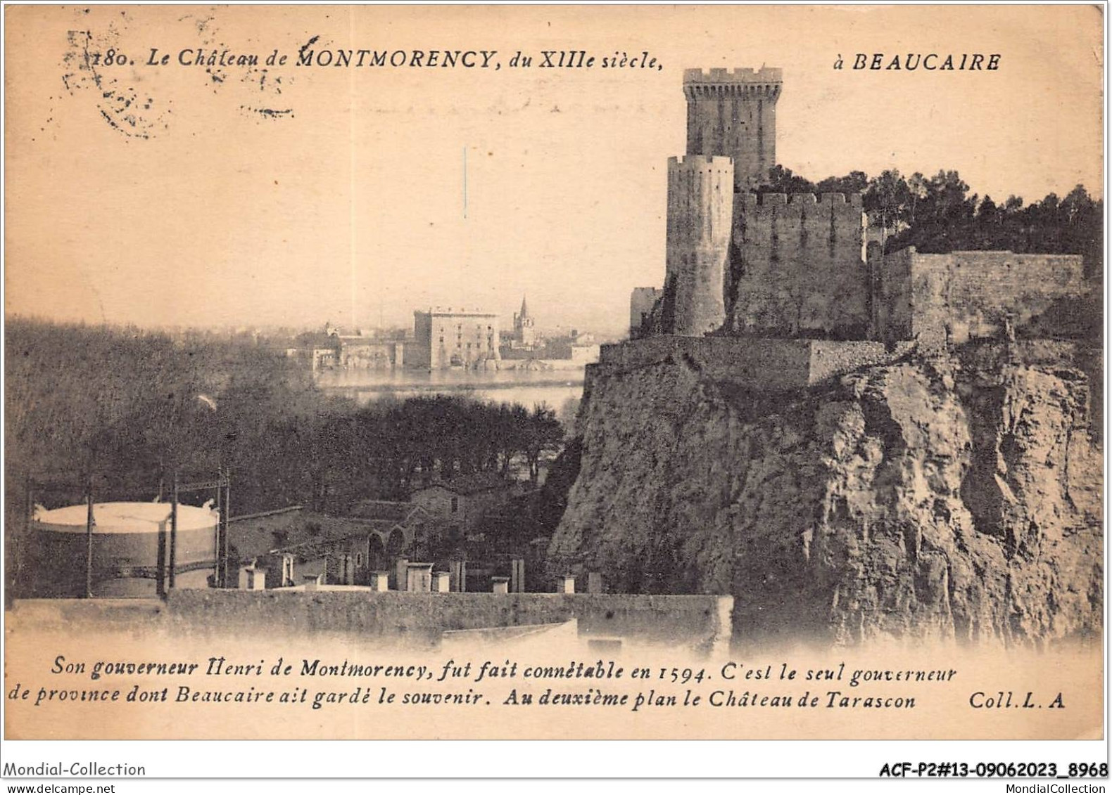 ACFP2-13-0201 - BEAUCAIRE - Le Chateau De Montmorency - Autres & Non Classés