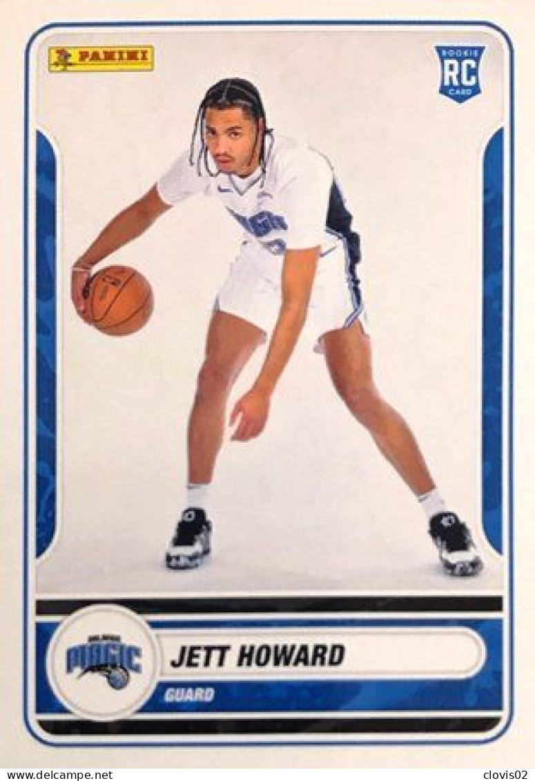 C80 Jett Howard - Orlando Magic RC - Panini NBA Carte Basketball 2023-2024 - Autres & Non Classés
