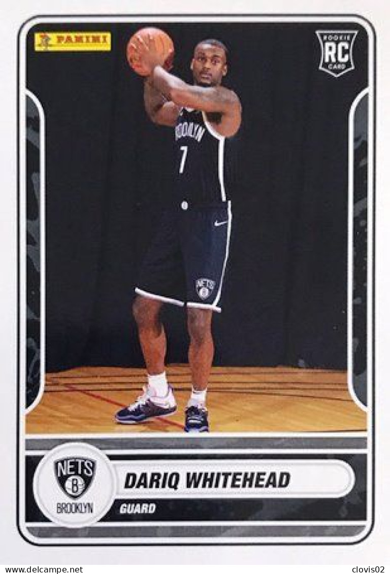C90 Dariq Whitehead - Brooklyn Nets RC - Panini NBA Carte Basketball 2023-2024 - Andere & Zonder Classificatie
