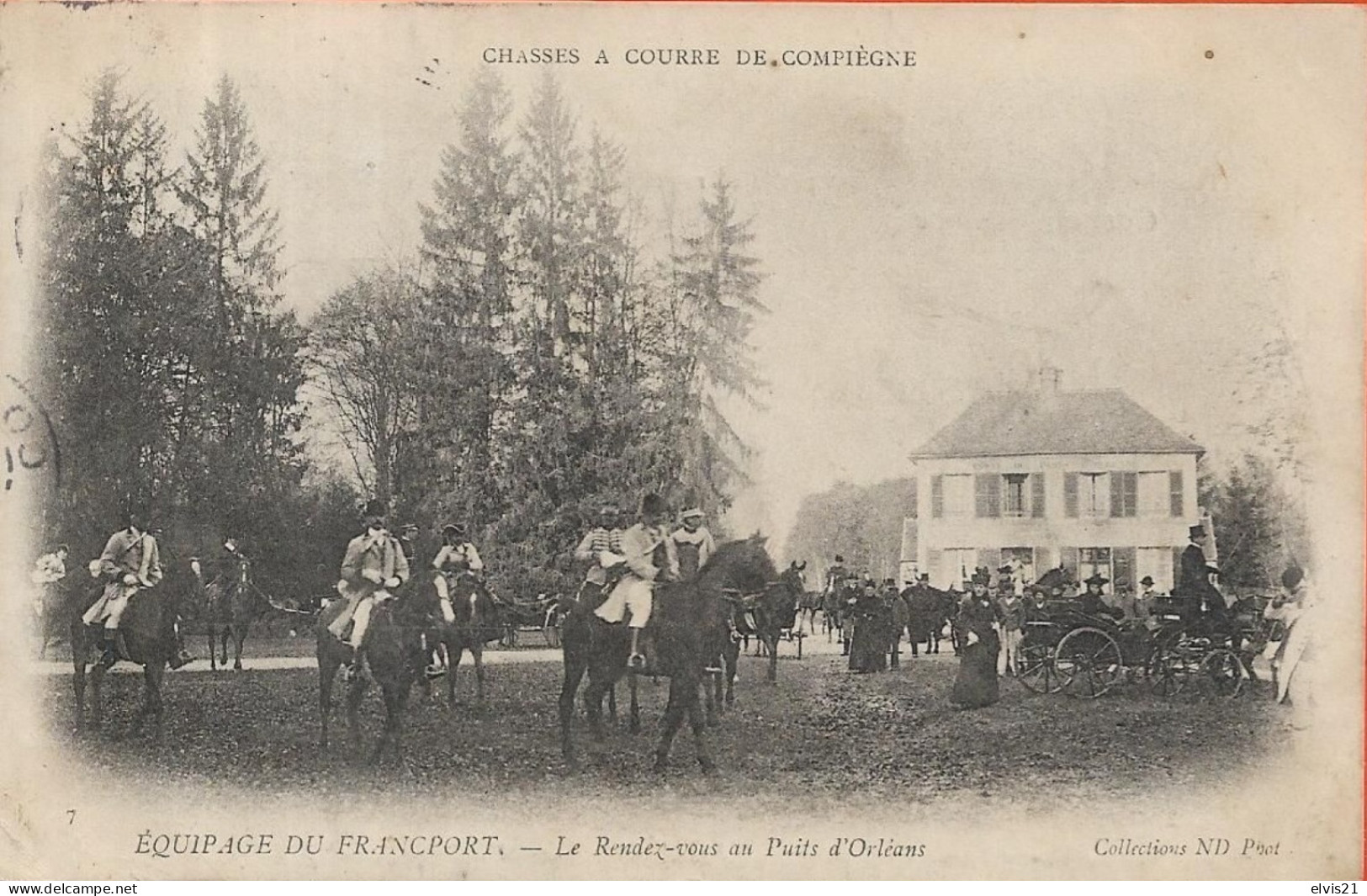 Chasse à Courre De COMPIEGNE Equipage De Francport - Compiegne