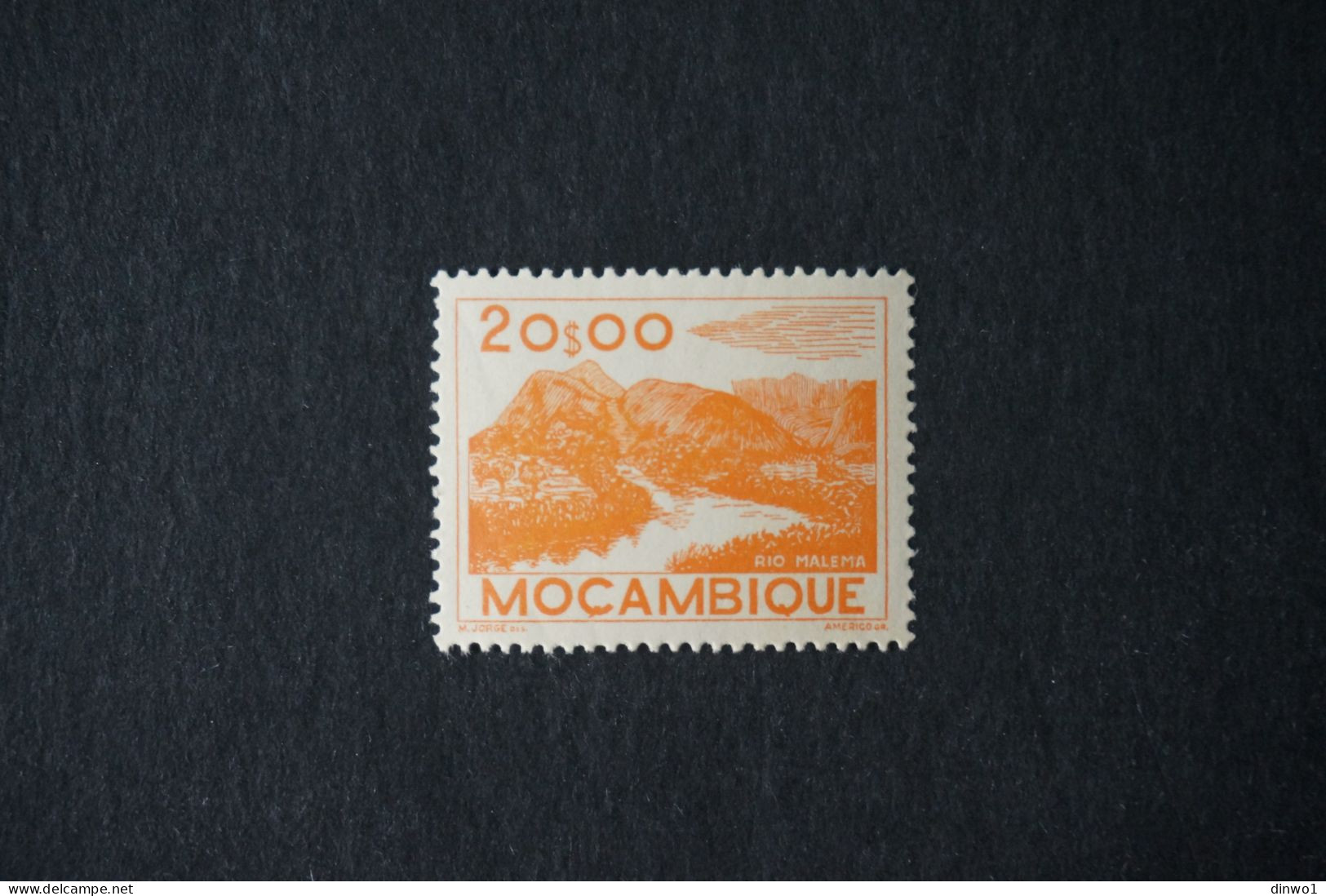 (T3) Mozambique - 1948 Local Views 20$00 - MNH - Mozambique