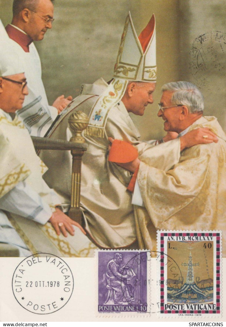 POPE JOHN PAUL II (KAROL WOJTYLA Religion Vintage Postcard CPSM #PBQ203.A - Autres & Non Classés