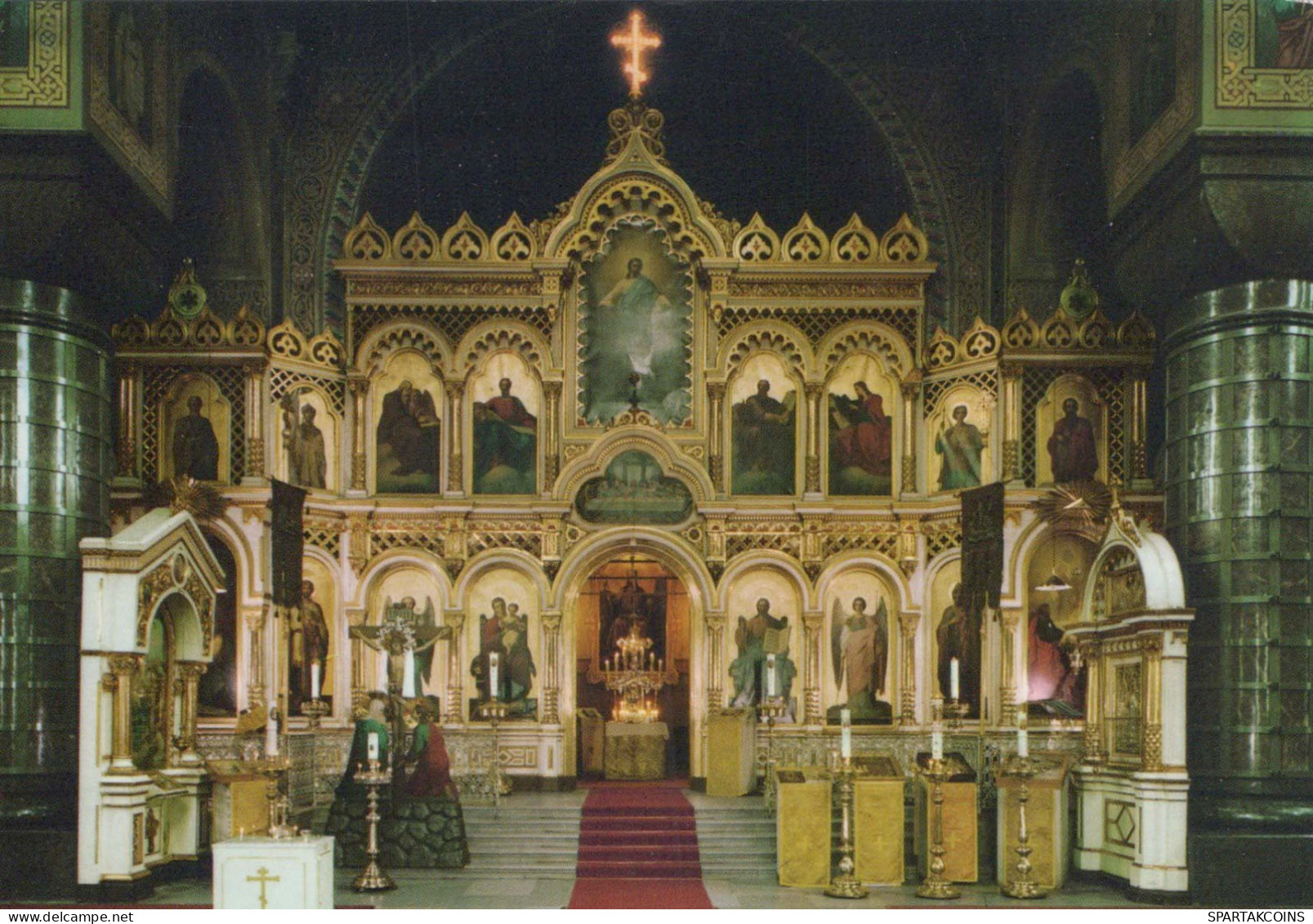 CHIESA Cristianesimo Religione Vintage Cartolina CPSM #PBQ225.A - Churches & Convents