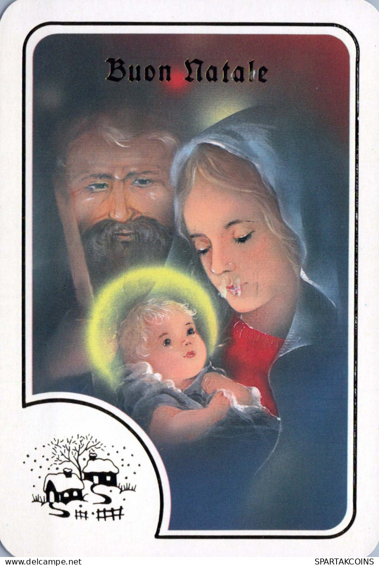 Virgen María Virgen Niño JESÚS Religión Vintage Tarjeta Postal CPSM #PBQ169.A - Virgen Maria Y Las Madonnas