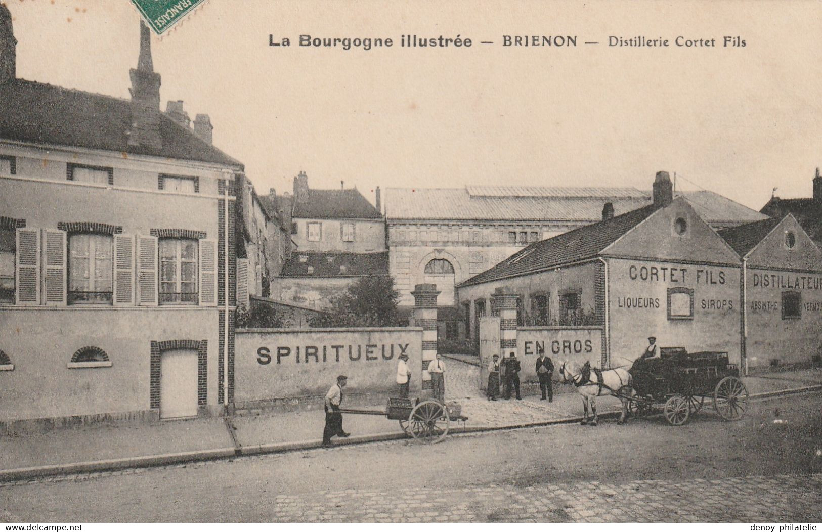 BRIENON-SUR-ARMANCON- LA DISTILLERIE CORTET FILS - Brienon Sur Armancon