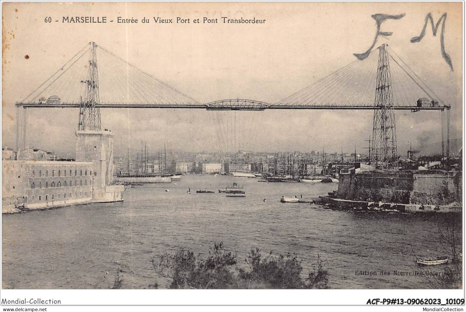 ACFP9-13-0774 - MARSEILLE - Entre Le Pont Transbordeur Et Le Vieux Port  - Old Port, Saint Victor, Le Panier