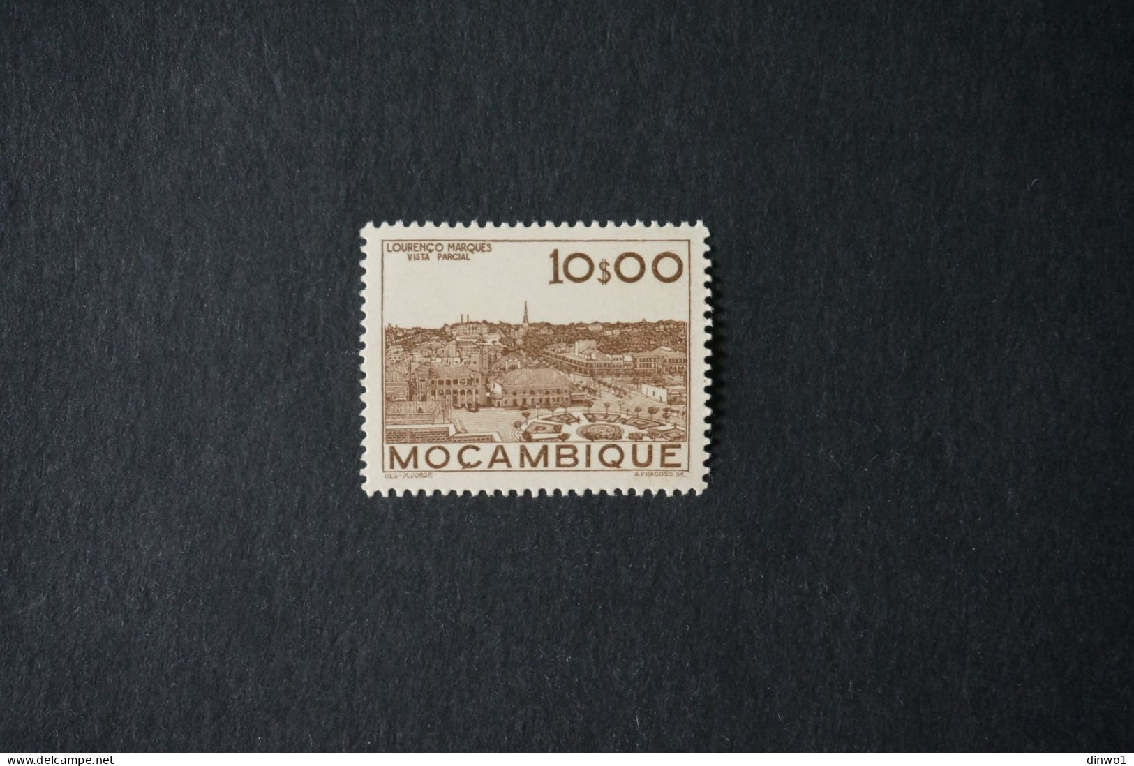 (T3) Mozambique - 1948 Local Views 10$00 - MNH - Mozambique