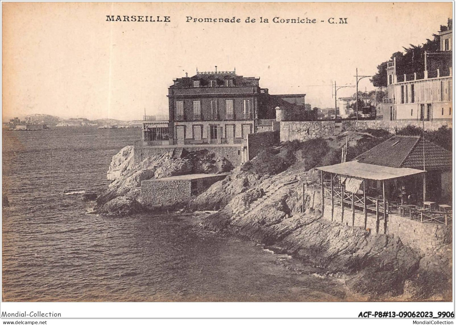 ACFP8-13-0671 - MARSEILLE - Promenade De La Corniche  - Endoume, Roucas, Corniche, Strände