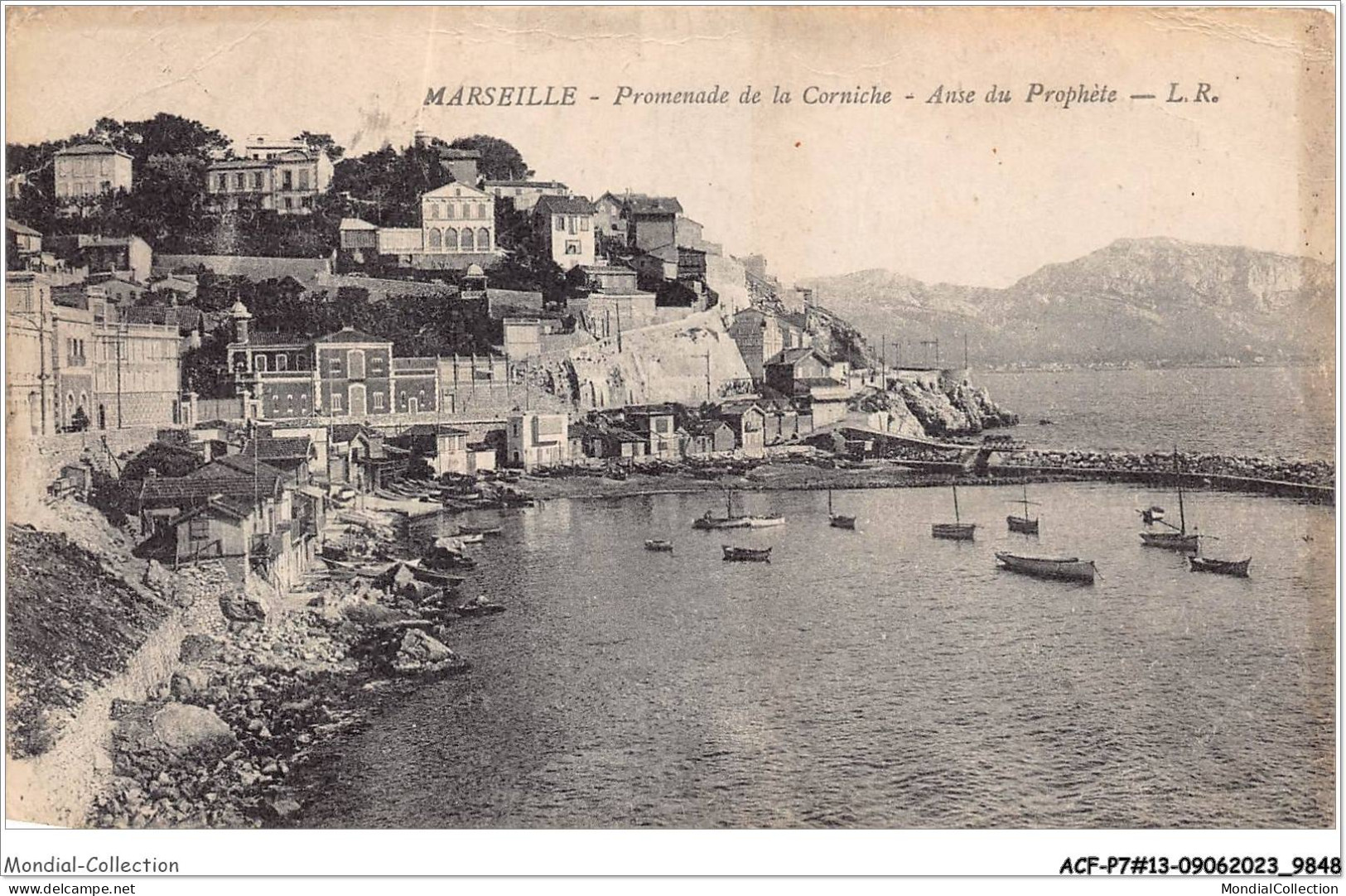 ACFP7-13-0642 - MARSEILLE - Promenade De La Corniche  - Endoume, Roucas, Corniche, Spiaggia