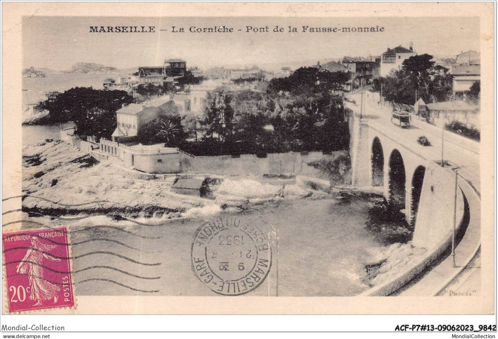 ACFP7-13-0639 - MARSEILLE - La  Corniche  - Endoume, Roucas, Corniche, Strände