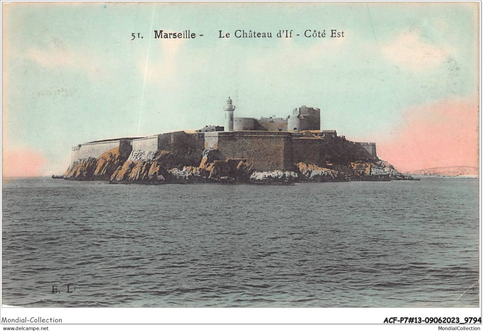 ACFP7-13-0615 - MARSEILLE - Le Chateau D'If - Château D'If, Frioul, Islands...