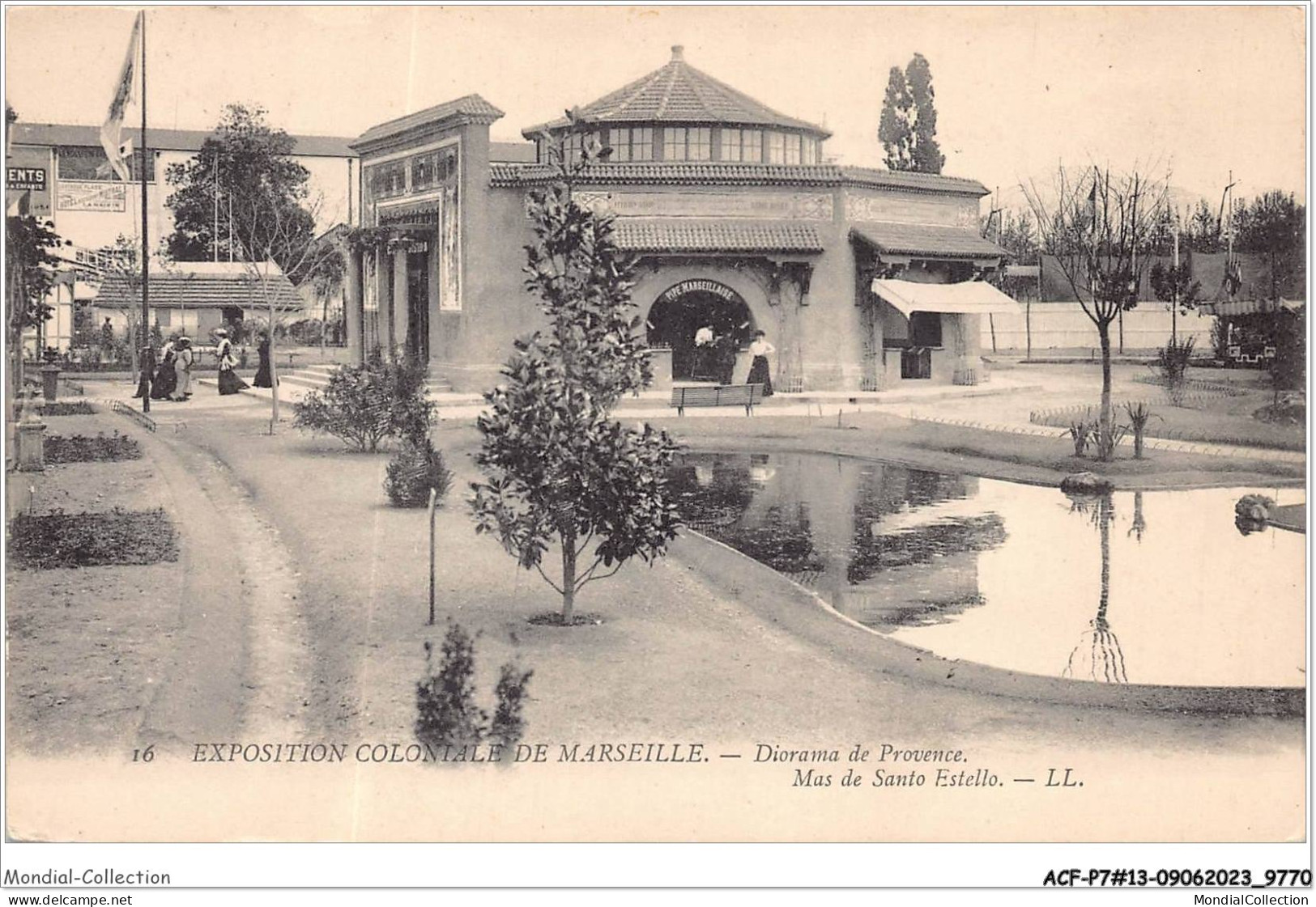 ACFP7-13-0603 - MARSEILLE - Diorama De Provence  - Colonial Exhibitions 1906 - 1922