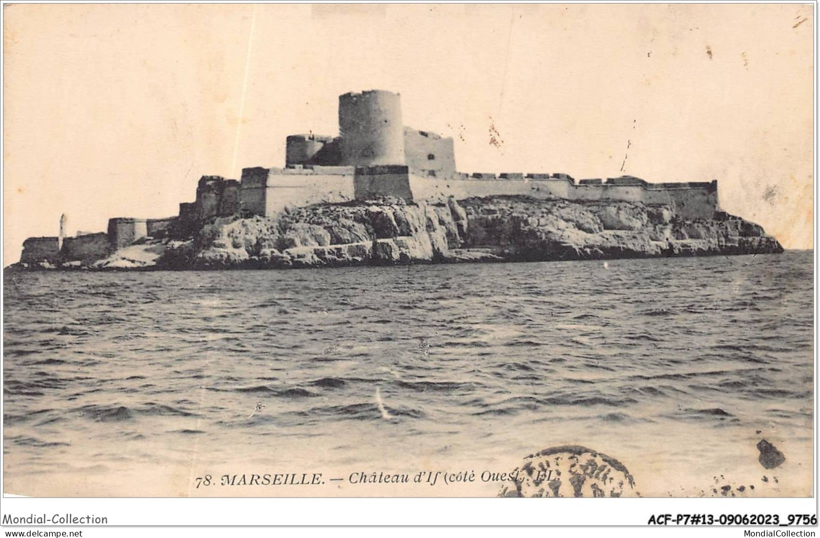 ACFP7-13-0596 - MARSEILLE - Chateau D'If - Château D'If, Frioul, Islands...