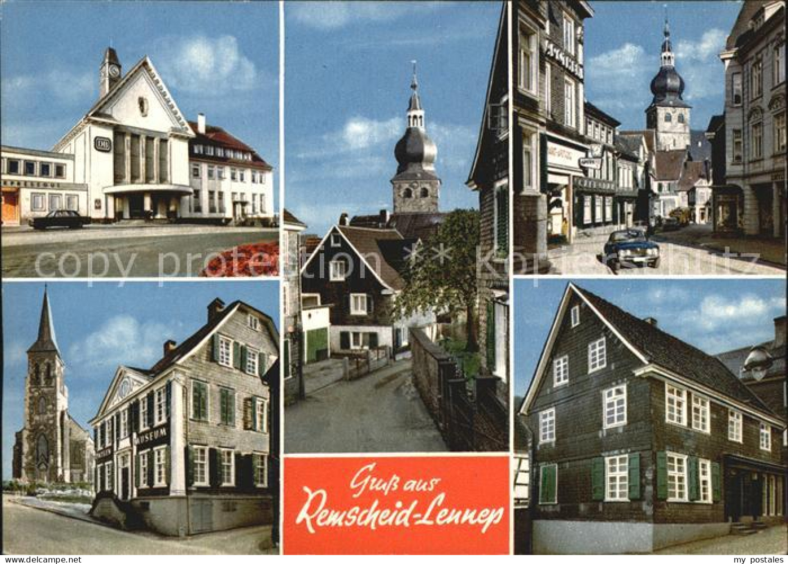 72582326 Remscheid Bahnhof Kirche Museum Ortsmotiv Remscheid - Remscheid