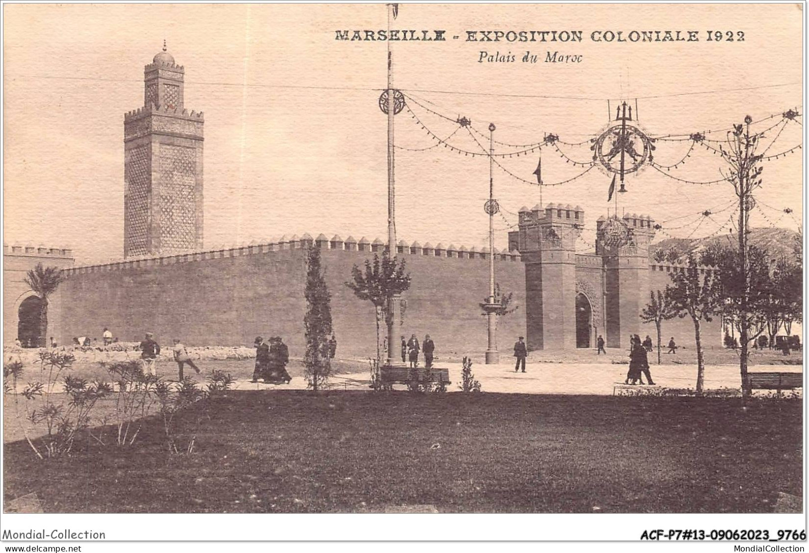 ACFP7-13-0601 - MARSEILLE - Palais Du Maroc  - Colonial Exhibitions 1906 - 1922