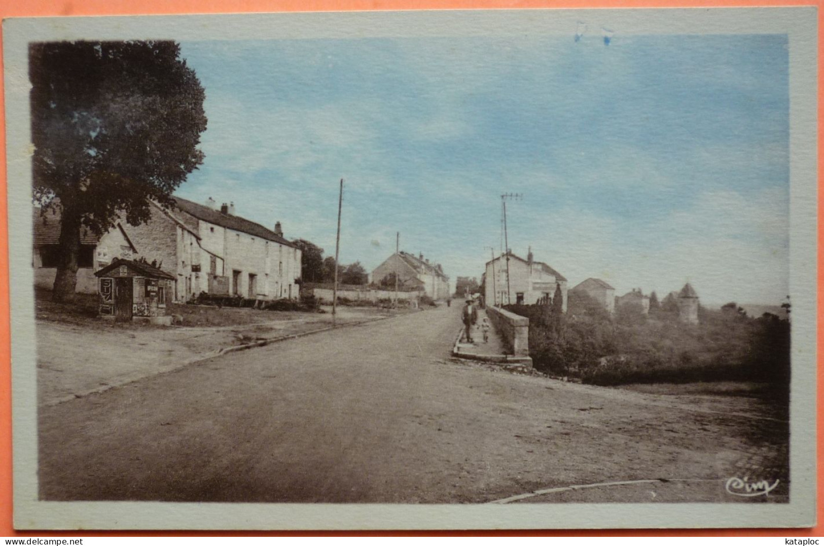 CARTE CHAMPLITTE - 70 - RUE DE LA REPUBLIQUE - LE PARAPET -SCAN RECTO/VERSO -10 - Autres & Non Classés