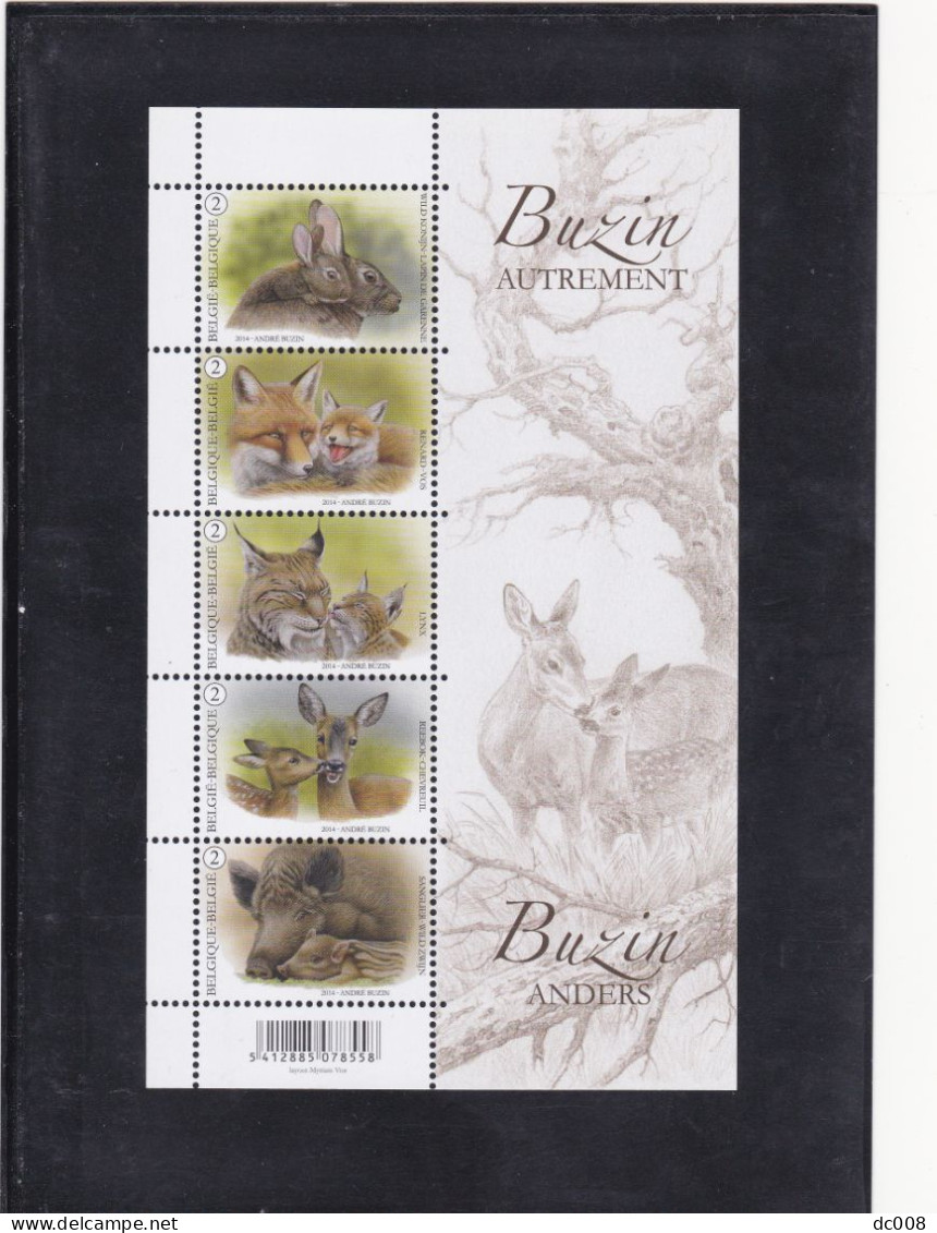 COB BL214 Buzin Anders-Buzin Autrement-2014-MNH-postfris-neuf - 2002-… (€)