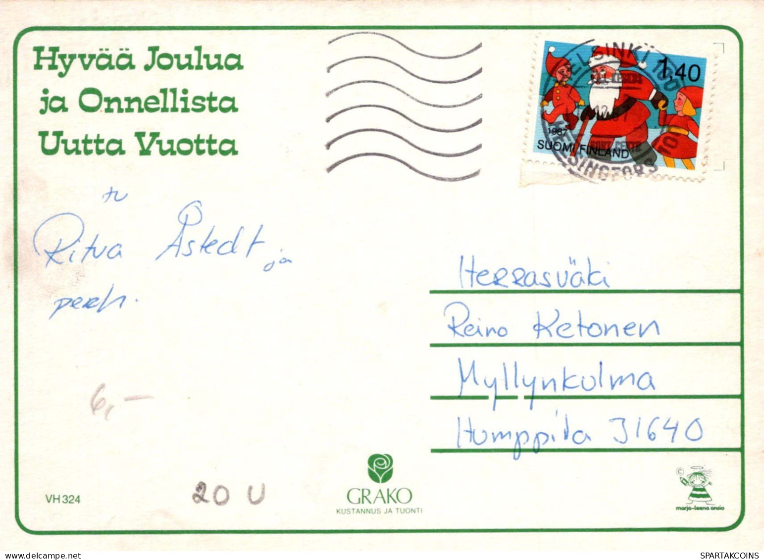 ENFANTS HUMOUR Vintage Carte Postale CPSM #PBV371.A - Tarjetas Humorísticas
