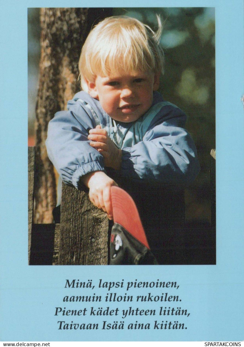 ENFANTS Portrait Vintage Carte Postale CPSM #PBV026.A - Portretten