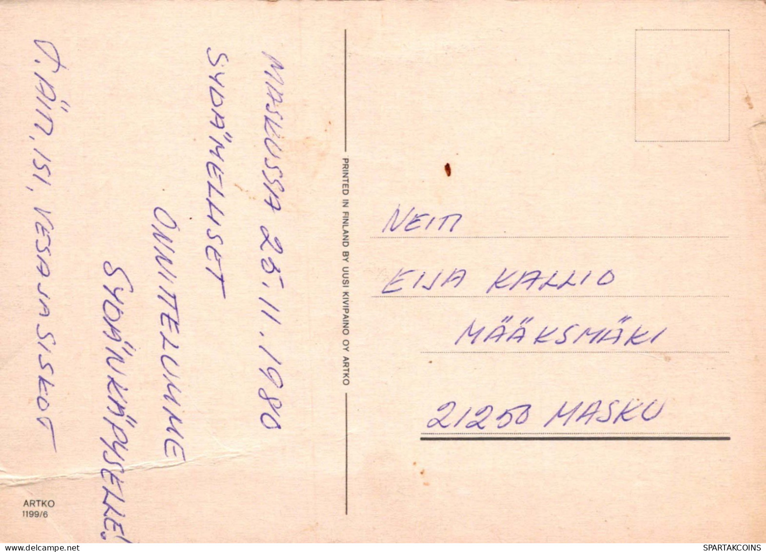 JOYEUX ANNIVERSAIRE 10 Ans Vintage Postal CPSM #PBT874.A - Anniversaire