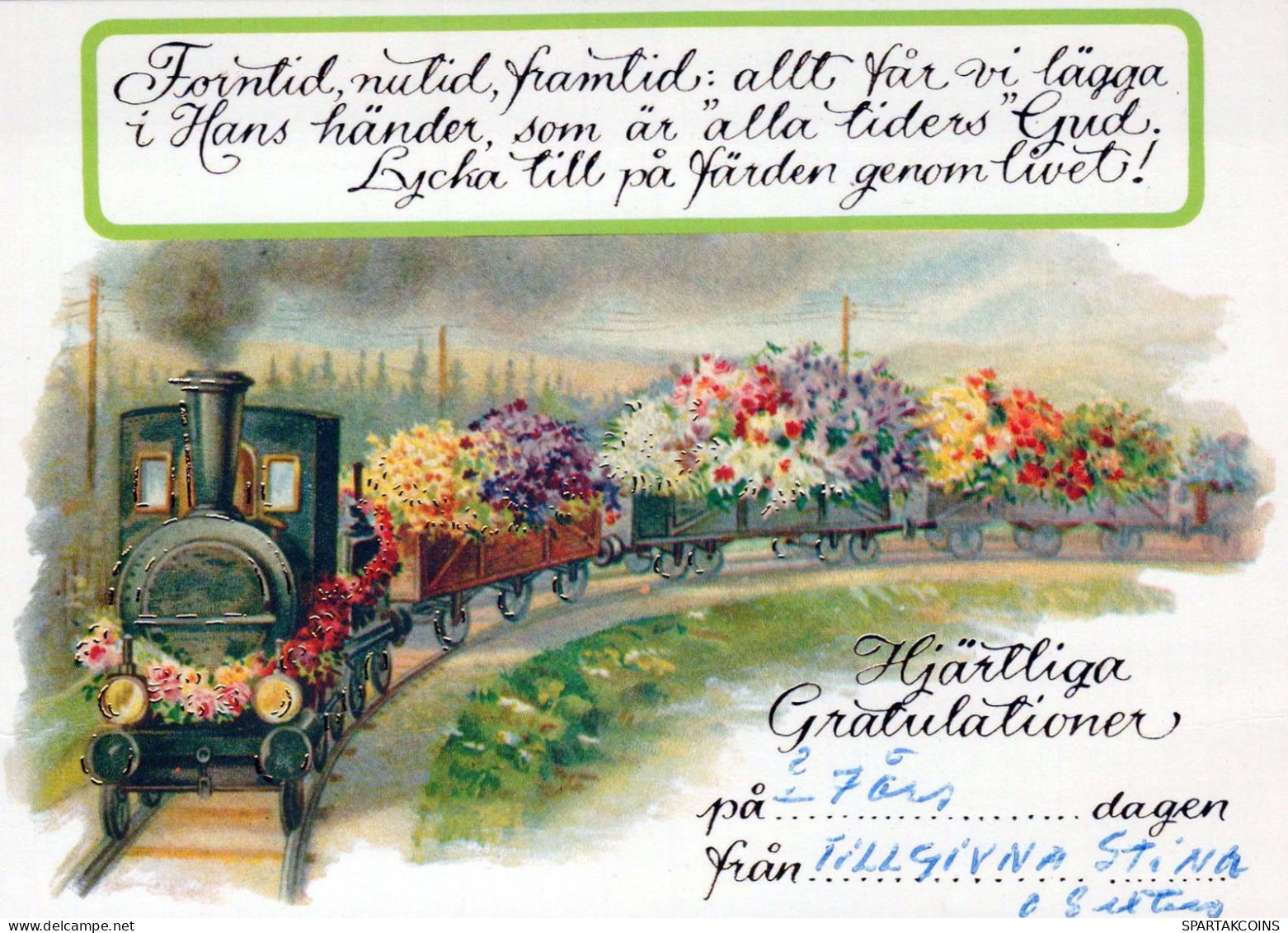 ALLES GUTE ZUM GEBURTSTAG KINDER Vintage Postal CPSM #PBT785.A - Geburtstag