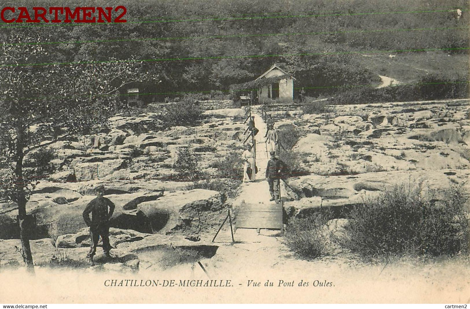 CHATILLON-DE-MICHAILLE VUE DU PONT DES OULES 01 AIN - Non Classés