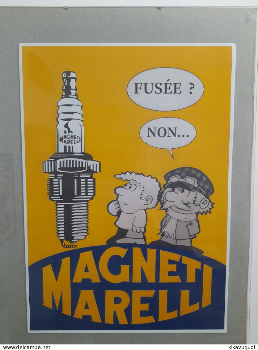 MAGNETI MARELLI - FUSEE - AFFICHE POSTER - Autres & Non Classés