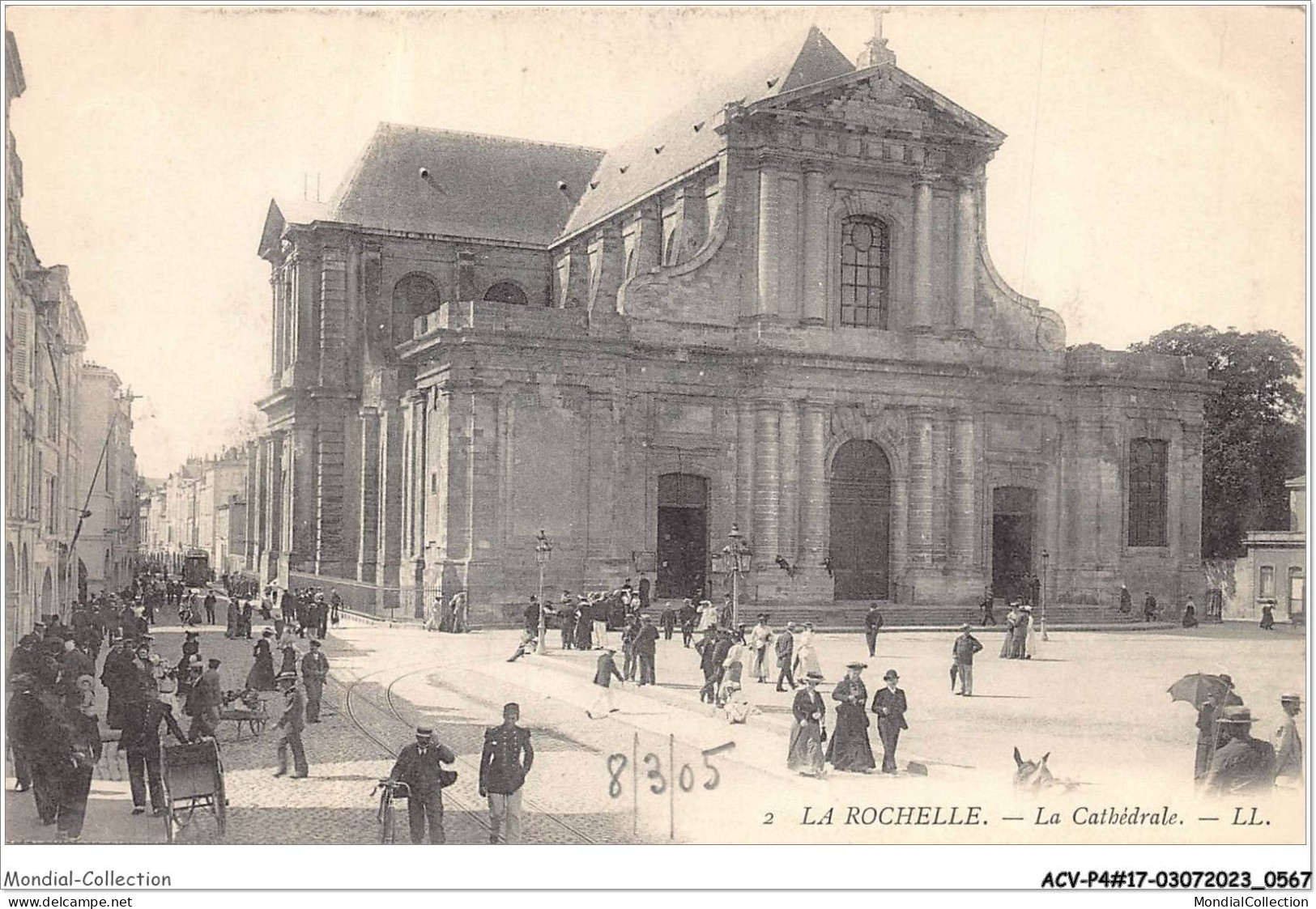 ACVP4-17-0286 - LA ROCHELLE - La Cathédrale - La Rochelle