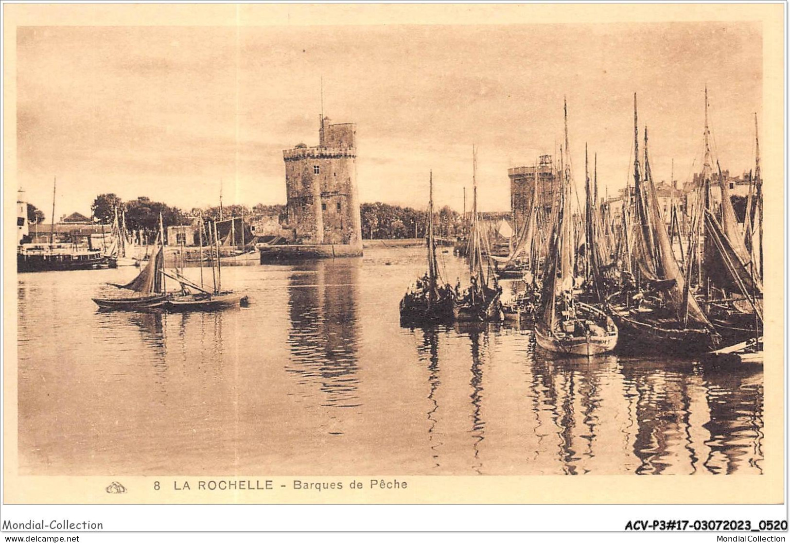 ACVP3-17-0262 - LA ROCHELLE - Barques De Pêche - La Rochelle