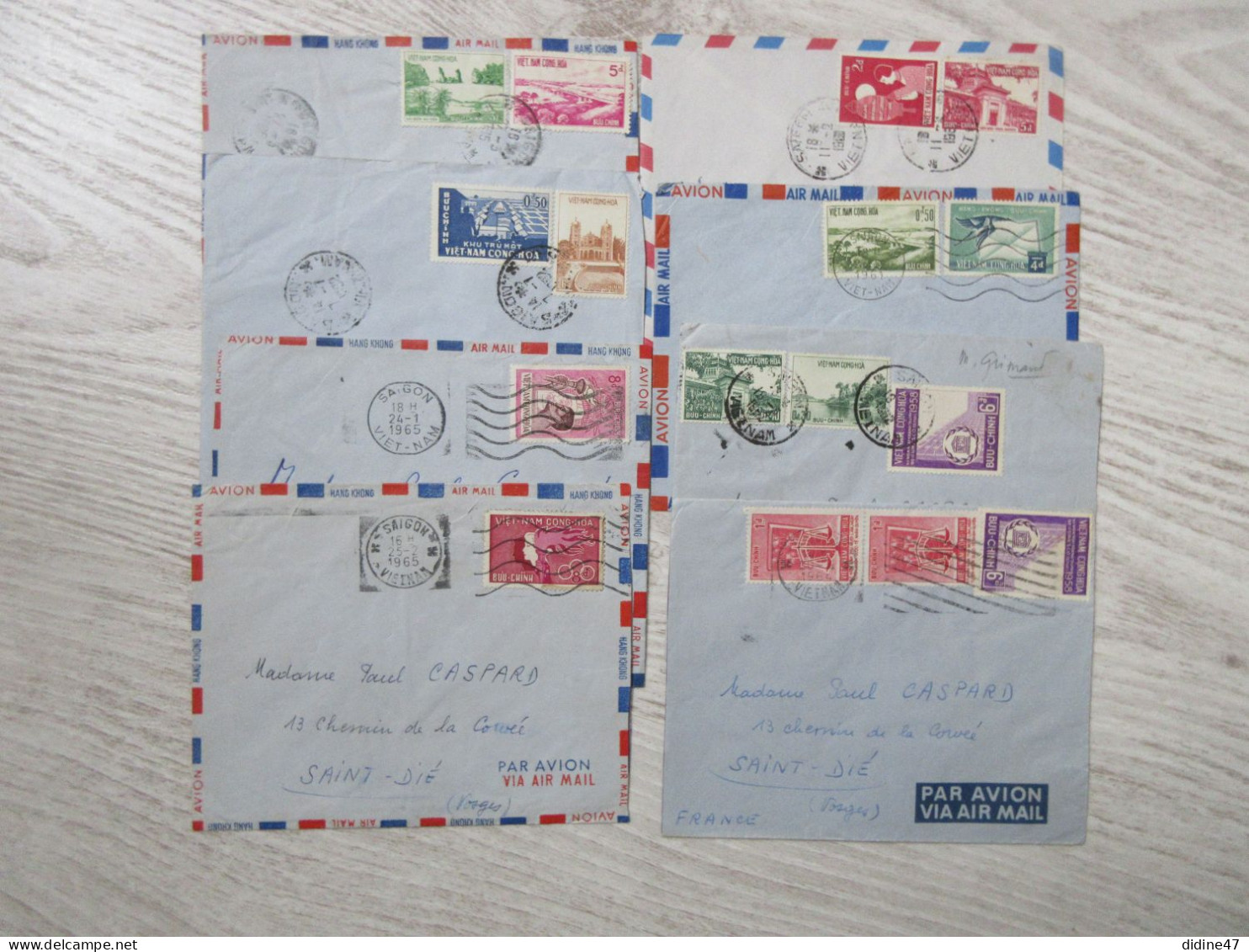 VIET NAM - Lot De Lettres - Viêt-Nam