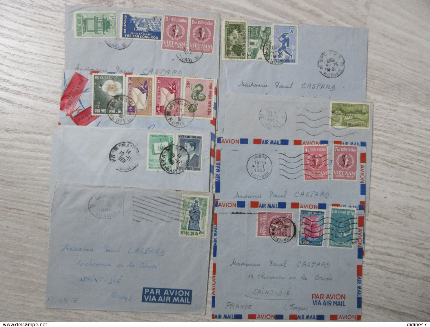 VIET NAM - Lot De Lettres - Viêt-Nam