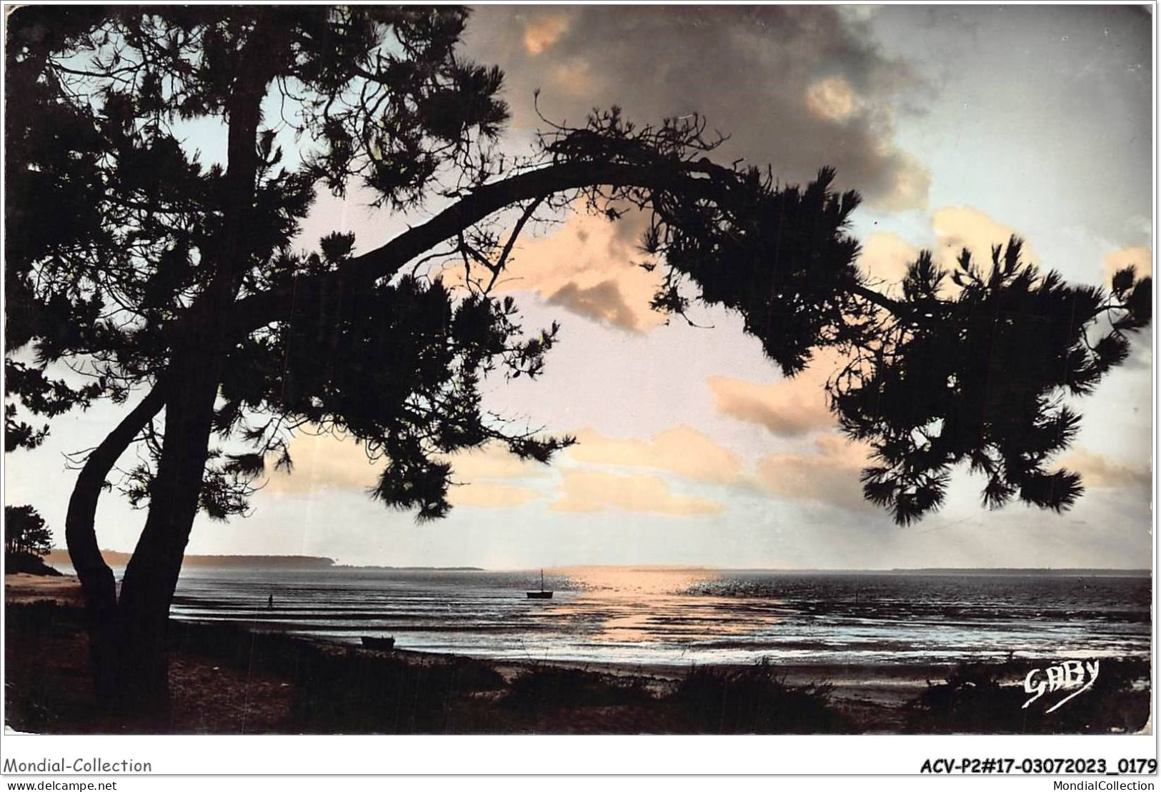 ACVP2-17-0091 - ILE D'OLERON - Coucher De Soleil Sur L'océan - Ile D'Oléron