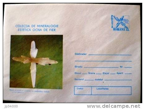 ROUMANIE MINERAUX, Minerals. Entier Postal Illustré  NEUF (postal Stationary) Emis En 1989 - Minerals
