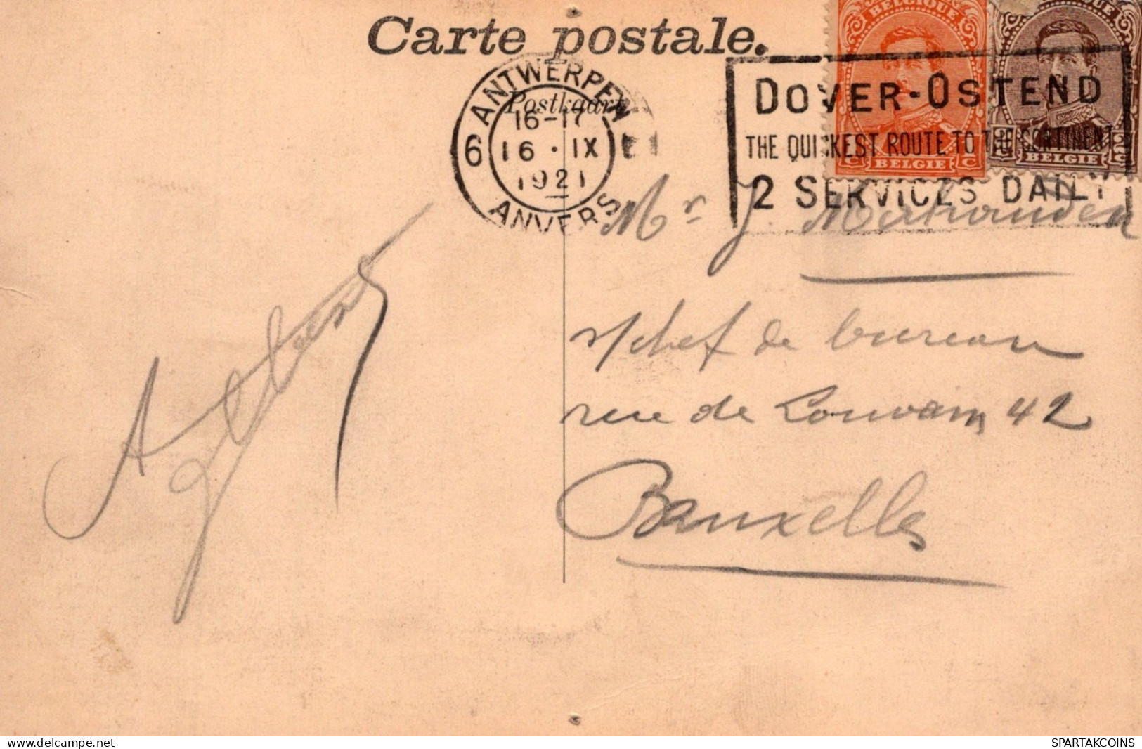 BÉLGICA AMBERES Postal CPA #PAD432.A - Antwerpen