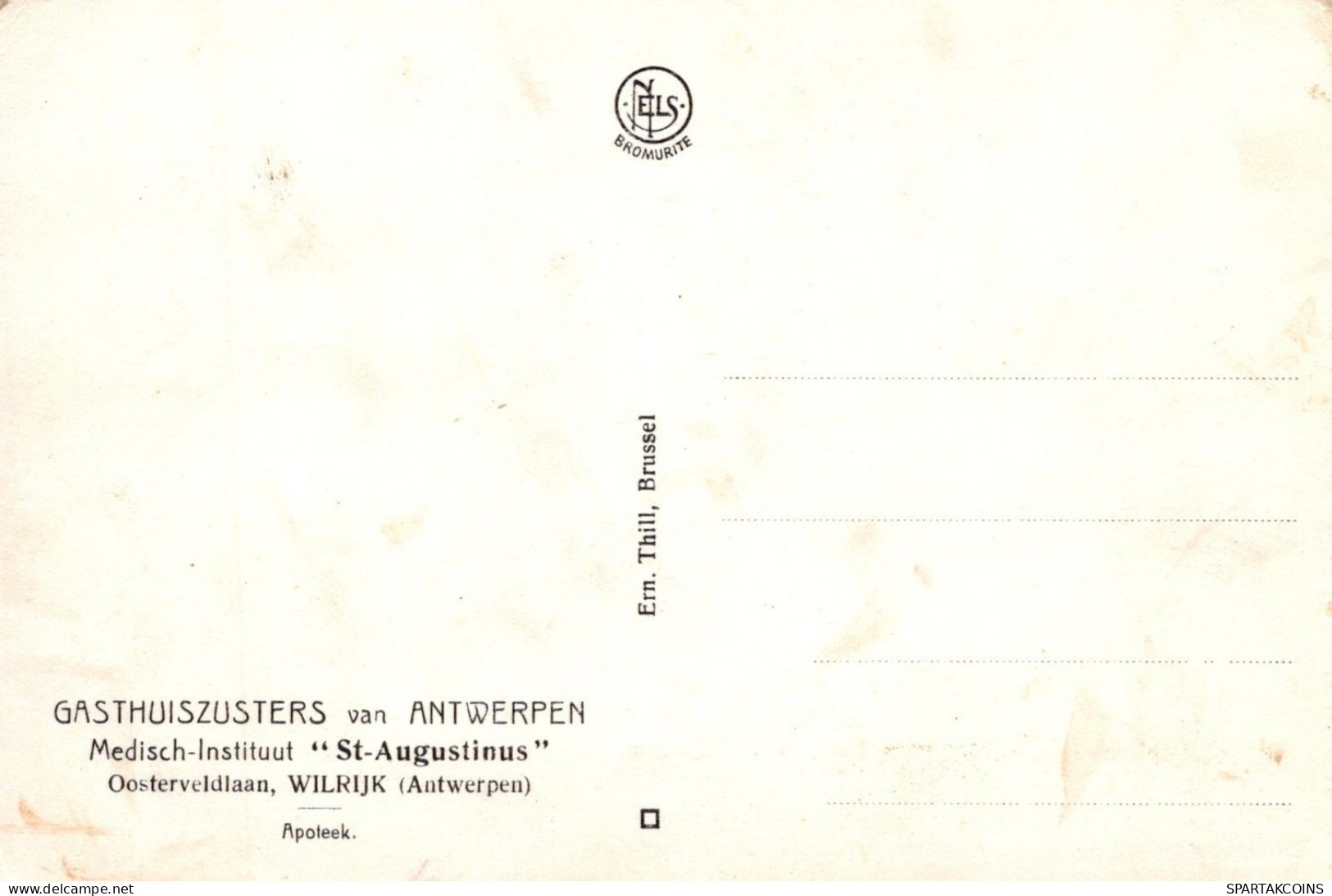 BELGIUM ANTWERPEN Postcard CPA Unposted #PAD251.A - Antwerpen