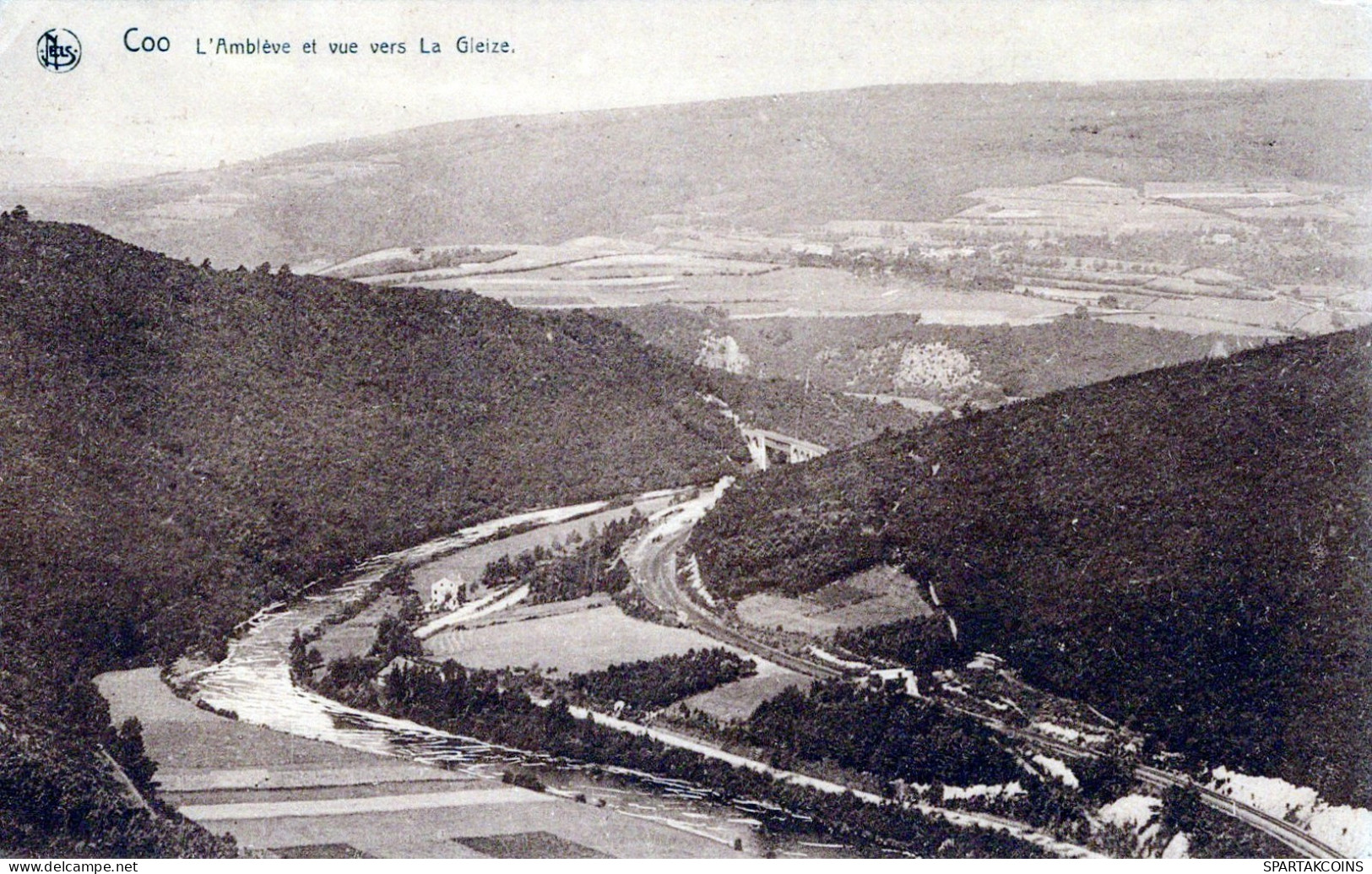 BÉLGICA CASCADA DE COO Provincia De Lieja Postal CPA Unposted #PAD132.A - Stavelot