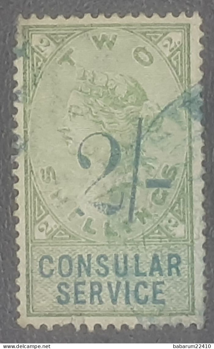 Consular Service  1887 - Fiscaux