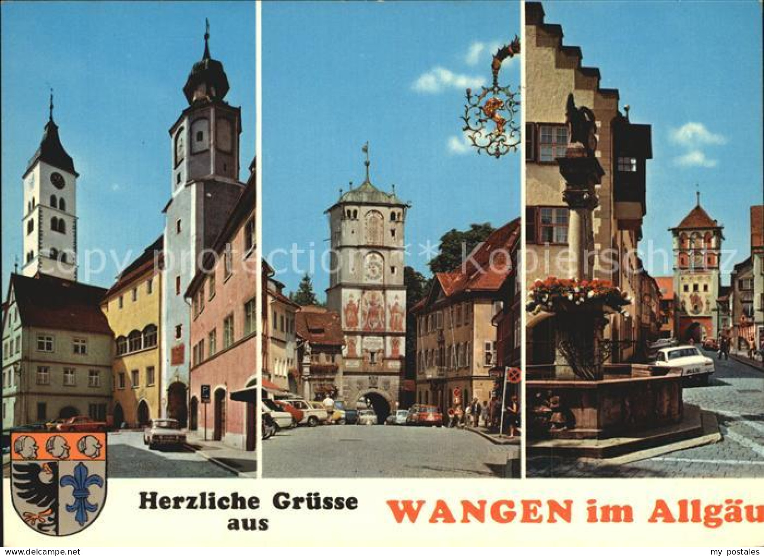 72581931 Wangen Allgaeu St. Martins-Kirche Ravensburger- Und Lindauer-Tor Wangen - Wangen I. Allg.