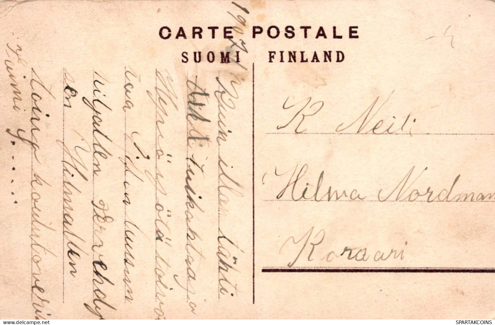 FLORES Vintage Tarjeta Postal CPSMPF #PKD986.A - Blumen