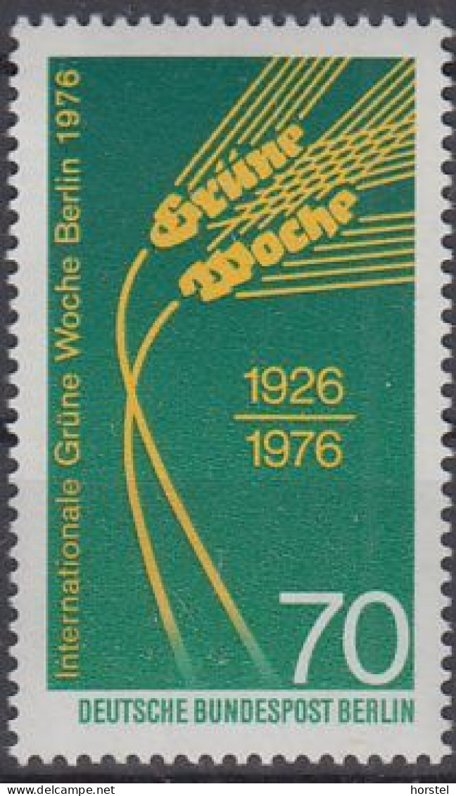 Berlin Mi.Nr.516 - 50 Jahre Internationale Grüne Woche Berlin 1976 - Unused Stamps