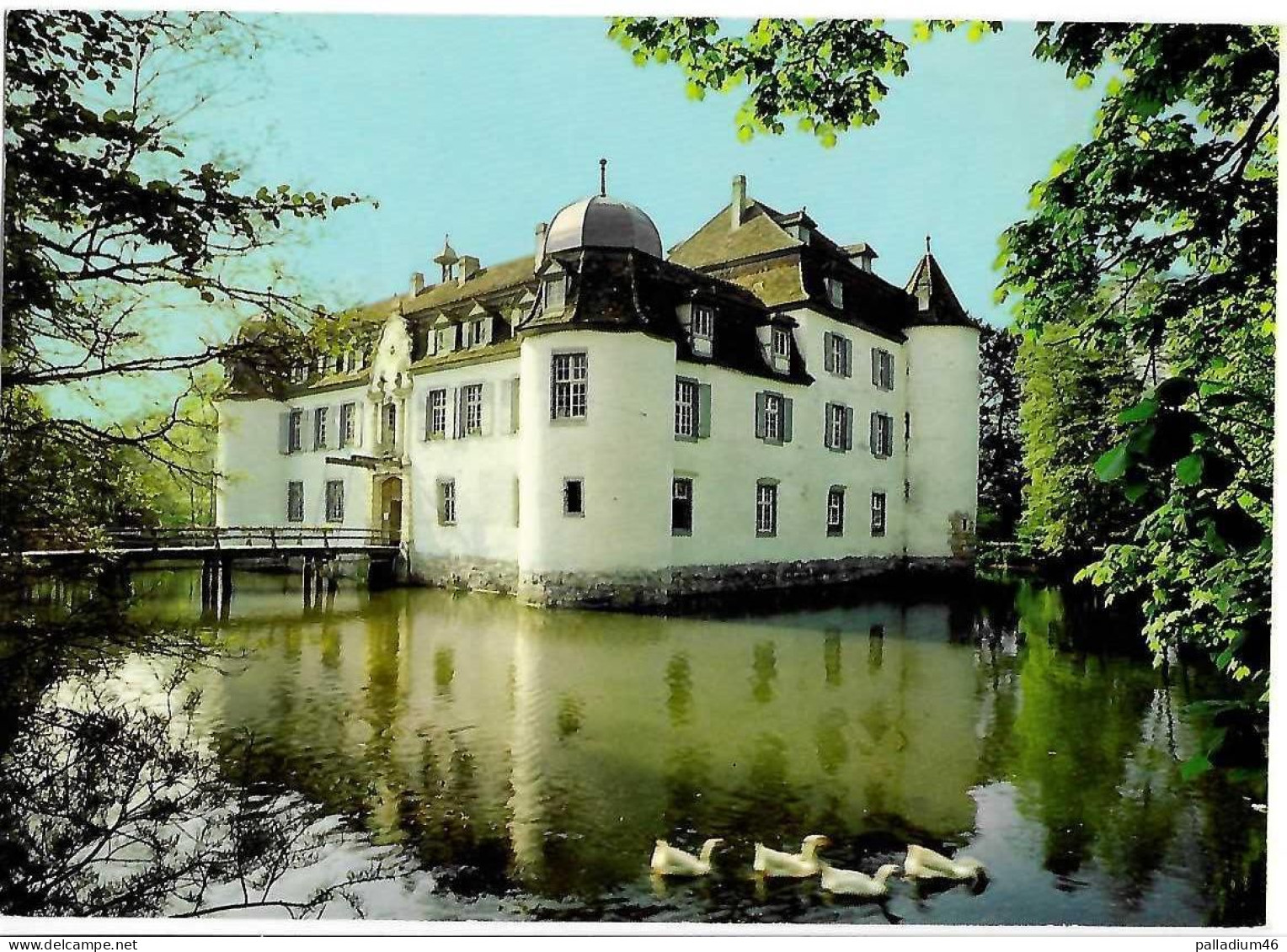 BL - BOTTMINGEN Bei Basel - Weiherschloss - Rud. Sutter Oberrieden No 2757 - Circulé Le 21.08.1989 - Bottmingen