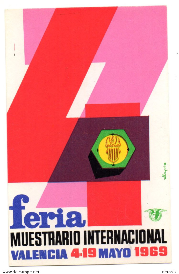 Tarjeta Feria De Muestrario De 1969 - Briefe U. Dokumente