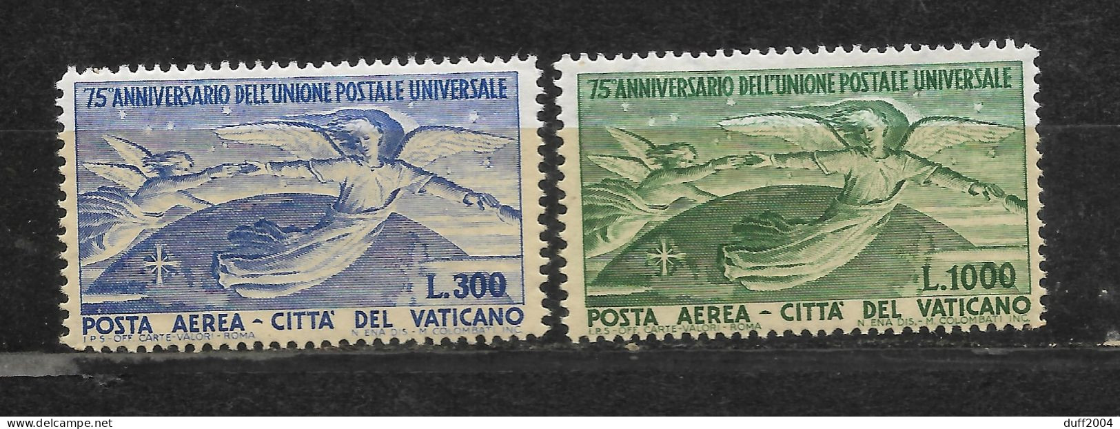 1949 - 75° ANNIVERSARIO DELL'U.P.U. - GOMMA INTEGRA. - Airmail