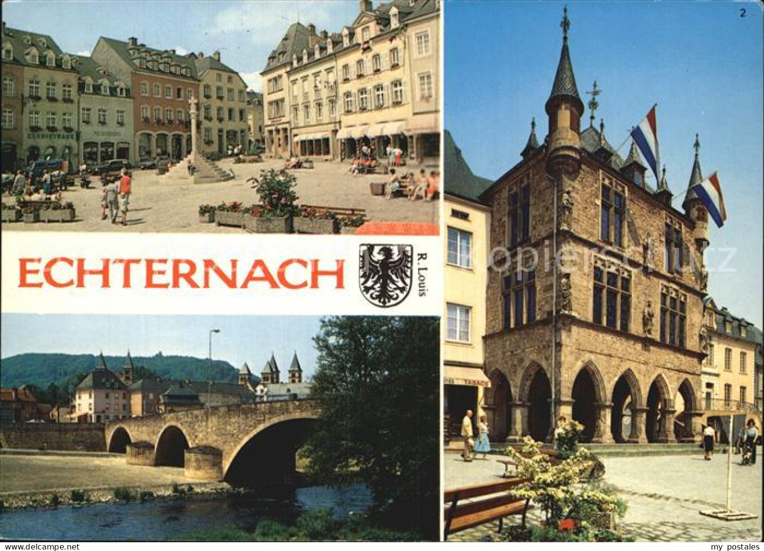 72581870 Echternach Marktplatz Denzelt  - Autres & Non Classés