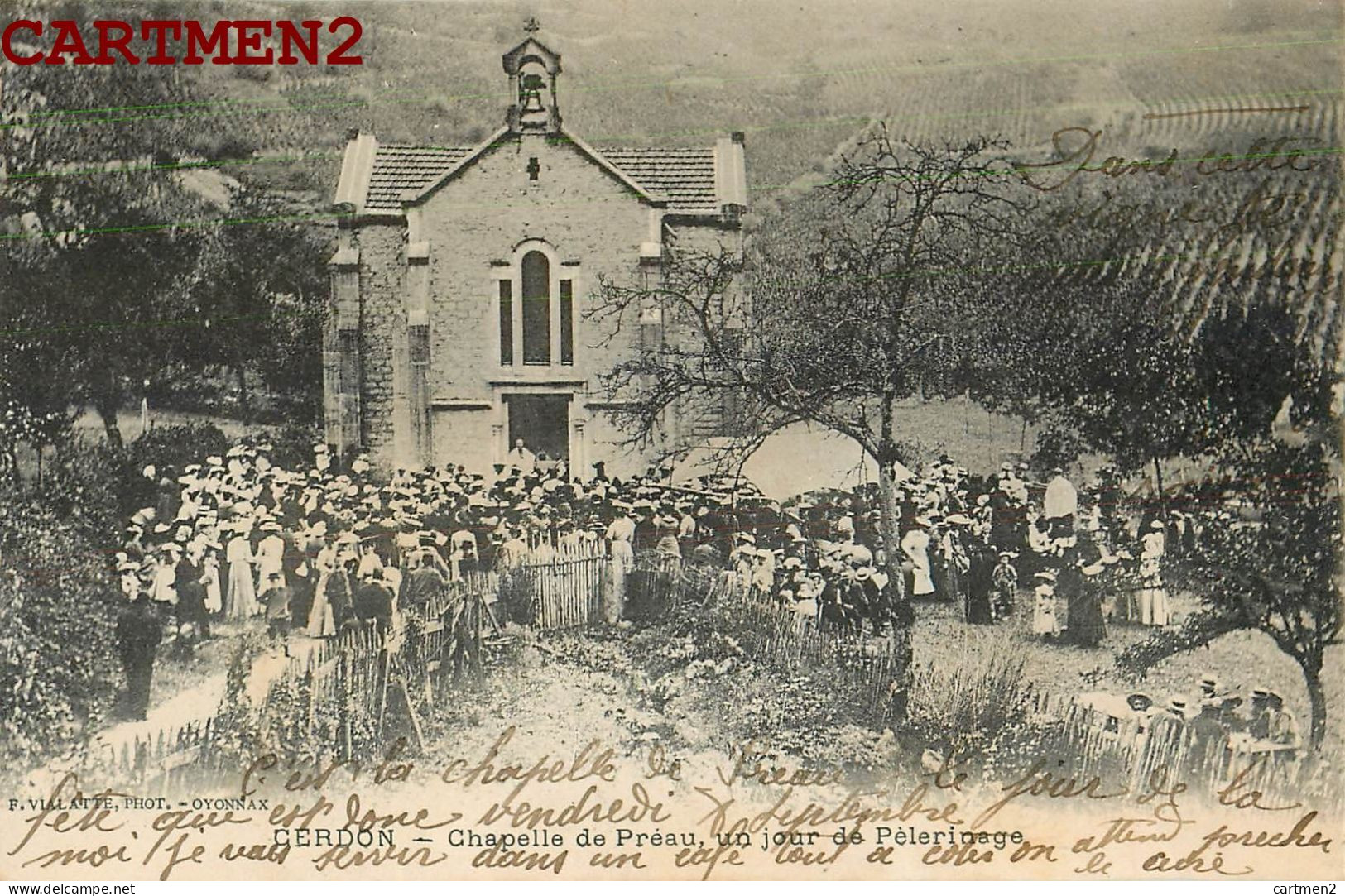 CERDON CHAPELLE DE PREAU UN JOUR DE PELERINAGE 01 AIN - Non Classés